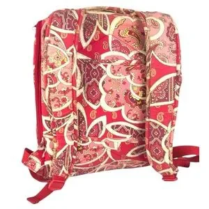 Vera Bradley Laptop Backpack Rosy Posies Vera Bradley laptop Travel Tote In Rosy Posies | eBay main image 2
